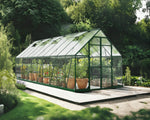 Palram-Canopia Balance 8' x 20' Greenhouse (Green)-HG6120G-Garage Giant 