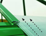 Palram-Canopia Balance 8' x 12' Greenhouse (Green)-HG6112G-Garage Giant 