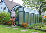 Palram-Canopia EcoGrow 6' x 12' Greenhouse - Green-HG7012-Garage Giant 