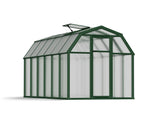 Palram-Canopia EcoGrow 6' x 12' Greenhouse - Green-HG7012-Garage Giant 