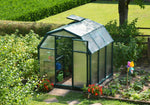 Palram-Canopia EcoGrow 6' x 6' Greenhouse - Green-HG7006-Garage Giant 