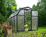 Palram-Canopia EcoGrow 6' x 8' Greenhouse - Green-HG7008-Garage Giant 