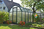 Palram-Canopia EcoGrow 6' x 8' Greenhouse - Green-HG7008-Garage Giant 