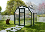 Palram-Canopia EcoGrow 6' x 8' Greenhouse - Green-HG7008-Garage Giant 