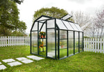 Palram-Canopia EcoGrow 6' x 8' Greenhouse - Green-HG7008-Garage Giant 
