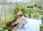 Palram-Canopia Essence 8' x 12' Greenhouse (Silver)-HG5812-Garage Giant 
