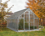 Palram-Canopia Essence 8' x 16' Greenhouse - Silver-HG5816-Garage Giant 