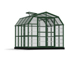 Palram-Canopia Grand Gardener 8' x 8' Greenhouse - Green/Clear-HG7208C-Garage Giant 