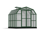 Palram-Canopia Grand Gardener 8' x 8' Greenhouse - Green/Twin Wall-HG7208-Garage Giant 