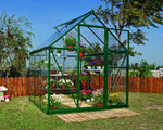 Palram-Canopia Hybrid 6' x 6' Greenhouse - Green-HG5506G-1B-Garage Giant 