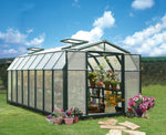 Palram-Canopia Hobby Gardener 8' x 16' Greenhouse - Green-HG7116-Garage Giant 