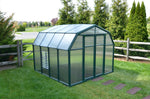 Palram-Canopia Hobby Gardener 8' x 8' Greenhouse - Green-HG7108-Garage Giant 