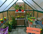 Palram-Canopia Hybrid 6' x 10' Greenhouse - Green-HG5510G-Garage Giant 
