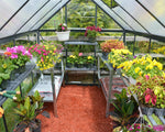 Palram-Canopia Hybrid 6' x 10' Greenhouse - Gray-HG5510Y-Garage Giant 