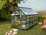 Palram-Canopia Hybrid 6' x 10' Greenhouse - Gray-HG5510Y-Garage Giant 