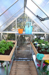 Palram-Canopia Hybrid 6' x 6' Greenhouse - Silver-HG5506-1B-Garage Giant 