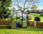 Palram-Canopia Hybrid 6' x 8' Greenhouse (Green)-HG5508G-1B-Garage Giant 