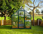 Palram-Canopia Hybrid 6' x 8' Greenhouse (Green)-HG5508G-1B-Garage Giant 