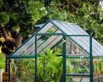 Palram-Canopia Hybrid 6' x 8' Greenhouse (Green)-HG5508G-1B-Garage Giant 