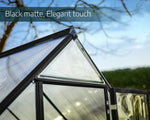 Palram-Canopia Hybrid 6' x 8' Greenhouse - Black-HG5508K-Garage Giant 