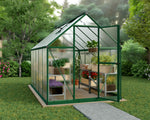 Palram-Canopia Mythos 6' x 10' Greenhouse - Green-HG5010G-Garage Giant 