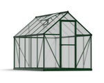 Palram-Canopia Mythos 6' x 10' Greenhouse - Green-HG5010G-Garage Giant 