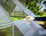 Palram-Canopia Mythos 6' x 8' Greenhouse - Gray-HG5008Y-Garage Giant 