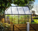 Palram-Canopia Mythos 6' x 8' Greenhouse - Gray-HG5008Y-Garage Giant 