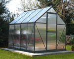 Palram-Canopia Mythos 6' x 8' Greenhouse - Gray-HG5008Y-Garage Giant 