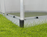 Palram-Canopia Essence 8' x 12' Greenhouse (Silver)-HG5812-Garage Giant 