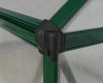 Palram-Canopia Mythos 6' x 8' Greenhouse - Green-HG5008G-1B-Garage Giant 