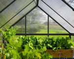 Palram-Canopia Mythos 6' x 8' Greenhouse - Gray-HG5008Y-Garage Giant 