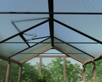 Palram-Canopia Natura 8' x 12' Cedar Greenhouse - Brown-HG5704-Garage Giant 