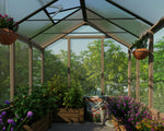 Palram-Canopia Natura 8' x 17' Cedar Greenhouse - Brown-HG5705-Garage Giant 