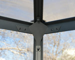 Palram-Canopia Oasis Hex 12' Greenhouse - Gray-HG6005-Garage Giant 