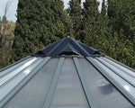 Palram-Canopia Oasis Hex 12' Greenhouse - Gray-HG6005-Garage Giant 