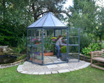 Palram-Canopia Oasis 8' x 7' Hexagonal Greenhouse 