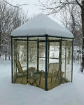 Palram-Canopia Oasis 8' x 7' Hexagonal Greenhouse 