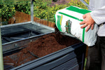 Palram-Canopia Plant Inn 4' x 4' Raised Garden Bed - Black/Clear-HG3320-Garage Giant 