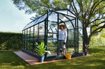 Palram-Canopia Prestige 8' x 12' Greenhouse - Green/Clear-HG7312C-Garage Giant 