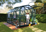 Palram-Canopia Prestige 8' x 12' Greenhouse - Green/Clear-HG7312C-Garage Giant 