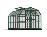 Palram-Canopia Prestige 8' x 12' Greenhouse - Green/Clear-HG7312C-Garage Giant 