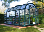 Palram-Canopia Prestige 8' x 12' Greenhouse - Green/Clear-HG7312C-Garage Giant 