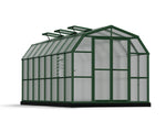 Palram-Canopia Prestige 8' x 16' Greenhouse - Green/Twin Wall-HG7316-Garage Giant 