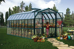 Palram-Canopia Prestige 8' x 20' Greenhouse - Green/Clear-HG7320C-Garage Giant 