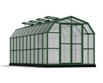 Palram-Canopia Prestige 8' x 20' Greenhouse - Green/Twin Wall-HG7320-Garage Giant 