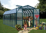 Palram-Canopia Prestige 8' x 20' Greenhouse - Green/Twin Wall-HG7320-Garage Giant 