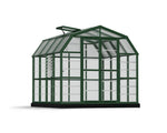 Palram-Canopia Prestige 8' x 8' Greenhouse - Green/Clear-HG7308C-Garage Giant 