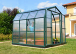 Palram-Canopia Prestige 8' x 8' Greenhouse - Green/Twin Wall-HG7308-Garage Giant 