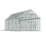 Palram-Canopia Snap & Grow 8' x 24' Greenhouse - Silver-HG8024-Garage Giant 